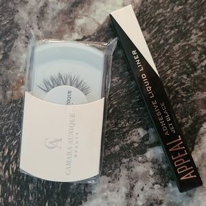 Mink Lashes and Adhesive Liner